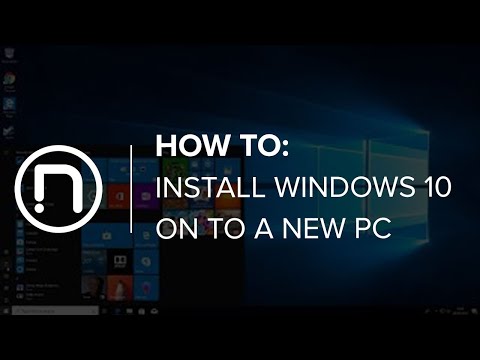 How to Install Windows 10 onto a new PC hqdefault
