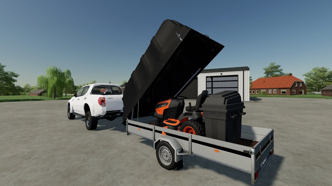 Trailer With Canopy