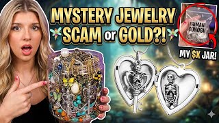 all the fairy necklaces 😫 @miomijewelryjar #jewelrytiktok #fyp #mysteryjewelryjar #miomi #unboxing 