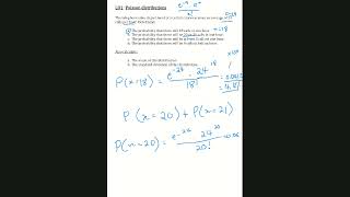 LU 6 - Poisson Distribution