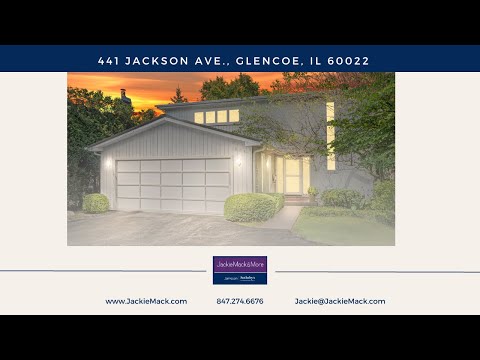 441 Jackson Ave., Glencoe, IL home video tour