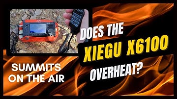 Does the Xiegu X6100 overheat?