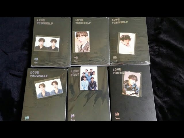 BTS LOVE YOURSELF 【バラ売り可】 BTS JUNGKOOK LOVE YOURSELF 轉 Tear Official Photo Card PC O