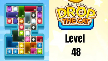Drop The Cat Level 48 Walkthrough Solution 