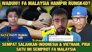 SEMPAT SALAHKAN INDONESIA, BANDING FA MALAYSIA AKHIRNYA DITOLAK CAS DAN TETAP KERAS KEPALA?