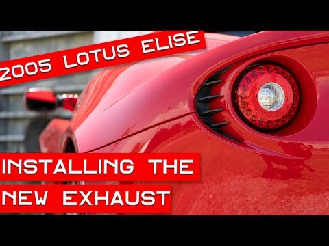 2005 Lotus Elise: Installing the New Exhaust