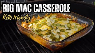 I Turned a Big Mac Into a CASSEROLE and Grilled It!!! Keto Friendly