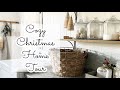 CHRISTMAS HOME TOUR 2020 - Part 2 - Cozy Cottage Christmas Tour - Farmhouse Christmas House Tour