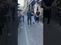 Antisemitic thugs caught on video attacking Jewish diners #shorts