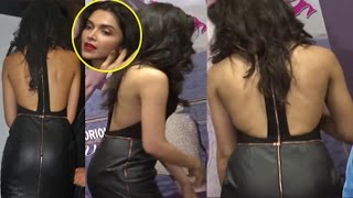 Deepika Padukone Goes Backless At Stardust Launch