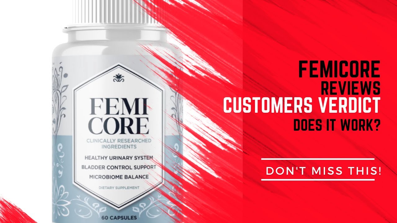 Watch FemiCore Reviews: Customers Verdict All Truth FemiCore (Does It Work?) on YouTube Watch FemiCore Reviews: Customers Verdict All Truth FemiCore (Does It Work?) on YouTube