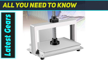 Heavy Duty Bookbinding Press Machine: The Ultimate A4/A3 Flat Paper Press
