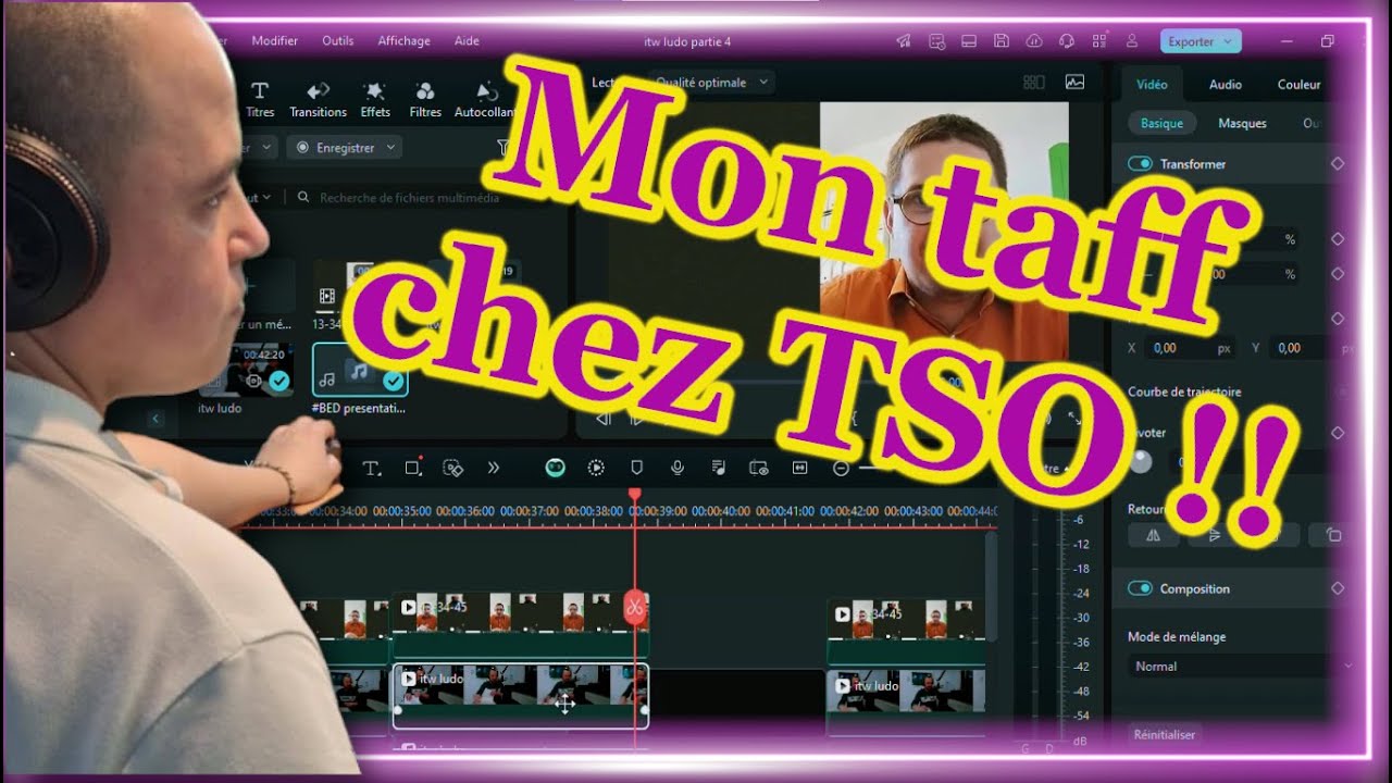 faire le montage de votre vidéo pour youtube, tiktok ou autres plateformes