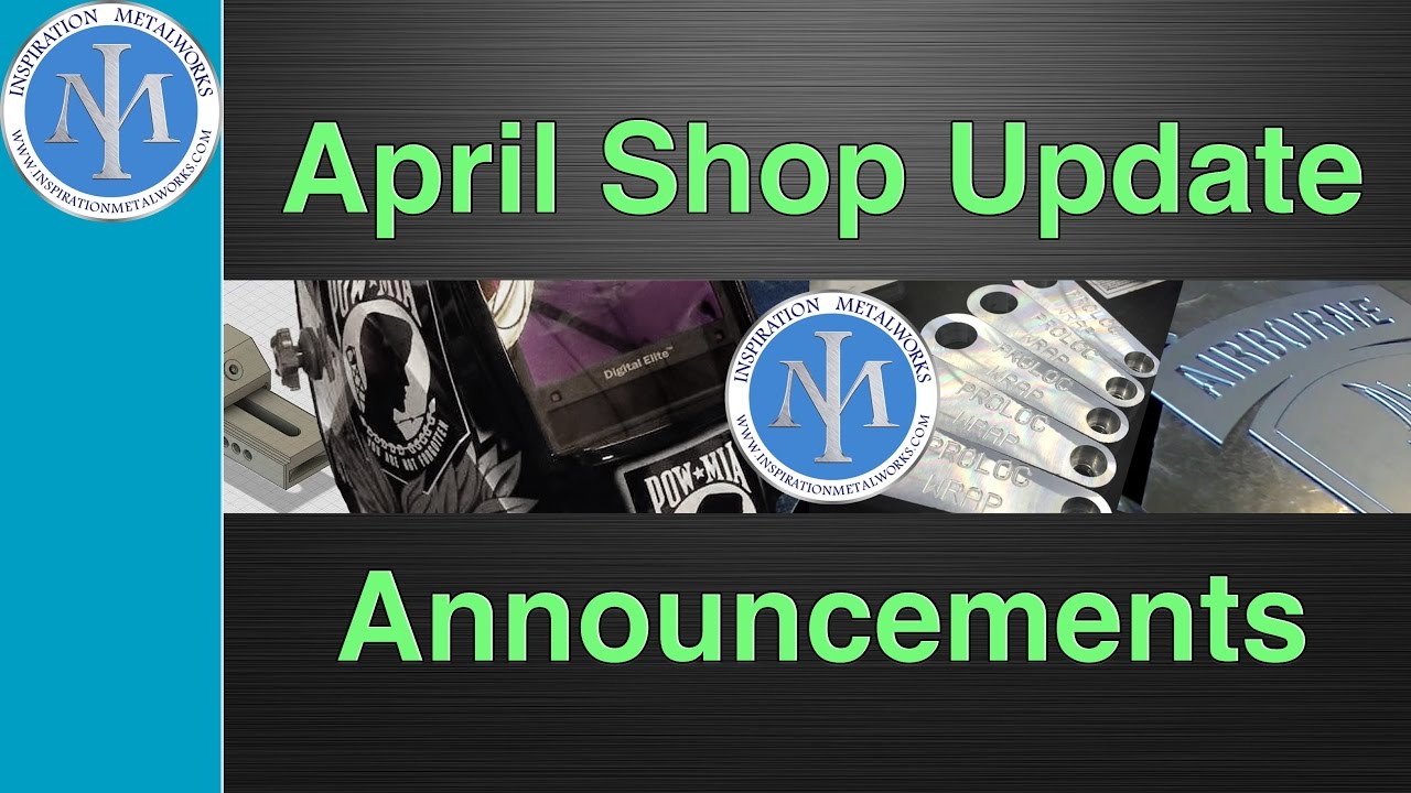 April Shop Announcements and Visiting Brian Block YouTube