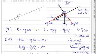 WME01/01, (Edexcel), IAL, M1, June 2025, Q6, Inclined Planes, Dynamics,  Friction