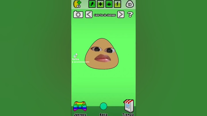 Pou no quiere comer