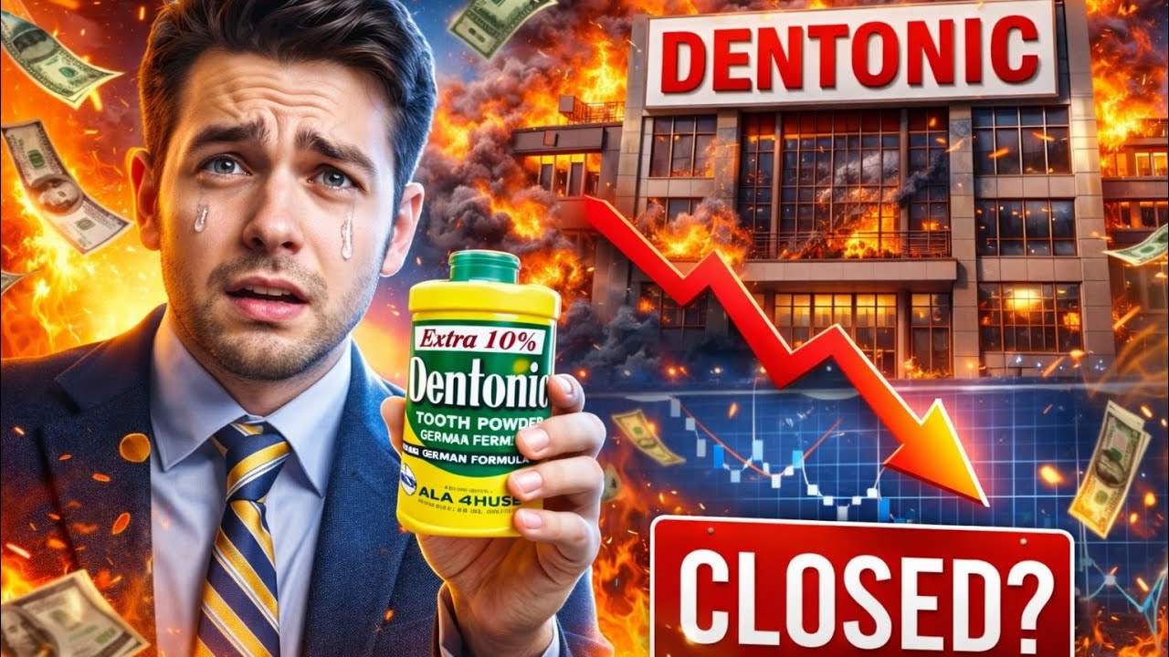 Dentonic Tooth Powder Company CLOSED 😲 | Shocking Truth 😱 