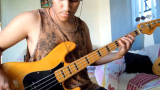 Vignette de la vidéo "Bruno Mars - Versace on The Floor [Bass Cover]"