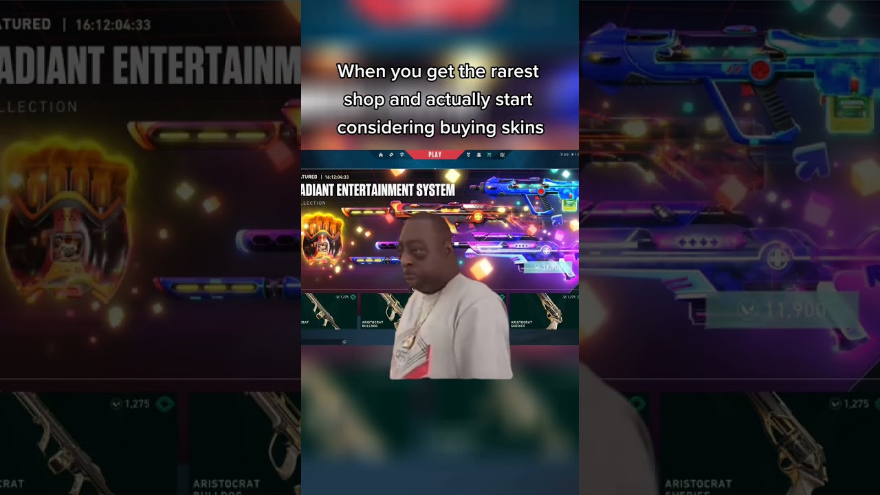 RAREST SHOP IN VALORANT?!! 