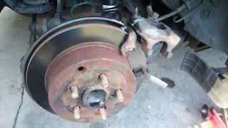 How To Replace 05-11 scion TC Rear Brake Pads 2006 Scion Tc Rear Caliper