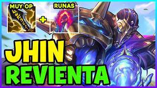 🔥 *BESTIAL* COMO JUGAR JHIN ADC S16 GUÍA ESPAÑOL | TEMPORADA 16 LOL 2026