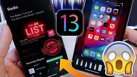 iOS 13 OFFICIAL FIRST LOOK New Apps & More - iOS 13 LEAKED