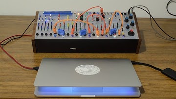 Buchla EASEL COMMAND - MIDI controlled via Ableton Live