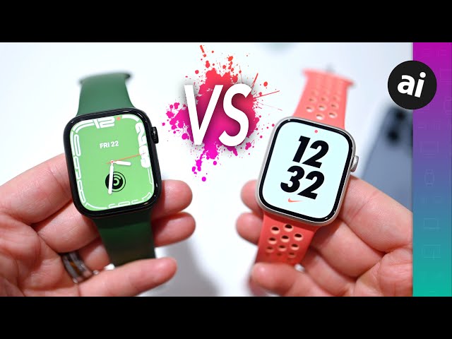 Should You Buy the Nike or Standard Apple Watch Series 7!? Compared!