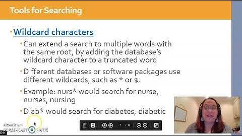 Sample Search Strategy