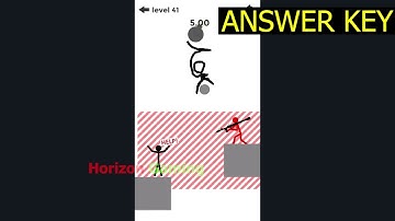 Save the Stickman - Pull Him Out Game LEVEL 41 - Gameplay Walkthrough Android IOS