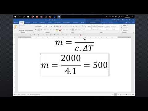 Video: Hoe Om 'n Formule In Word Af Te Druk