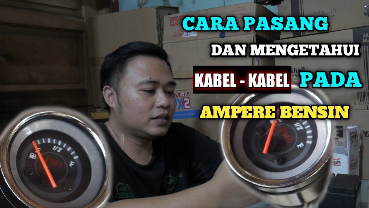 CARA MASANG AMPER BENSIN UNIVERSAL BAUT TAMPILAN LEBIH KEREN