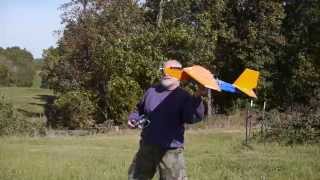 5 channel foamy, KF airfoil wing