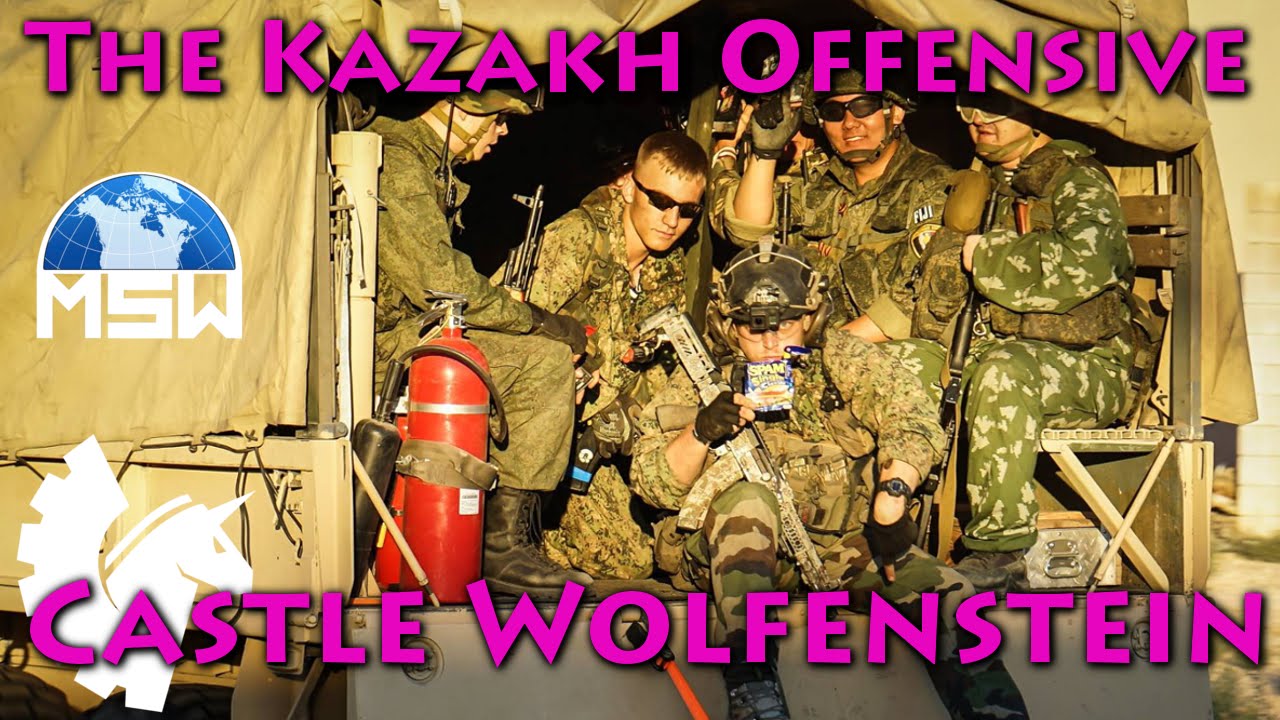 The Kazakh Offensive: Castle Wolfenstein | Day 2 of Milsim West (AIRSOFT GAME)