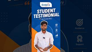 Our Student Testimonial at Emblix Academy 🌟 | Digital Marketing Course in Hyderabad