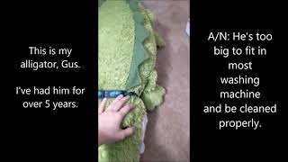 Plush Hospital - Gus the alligator