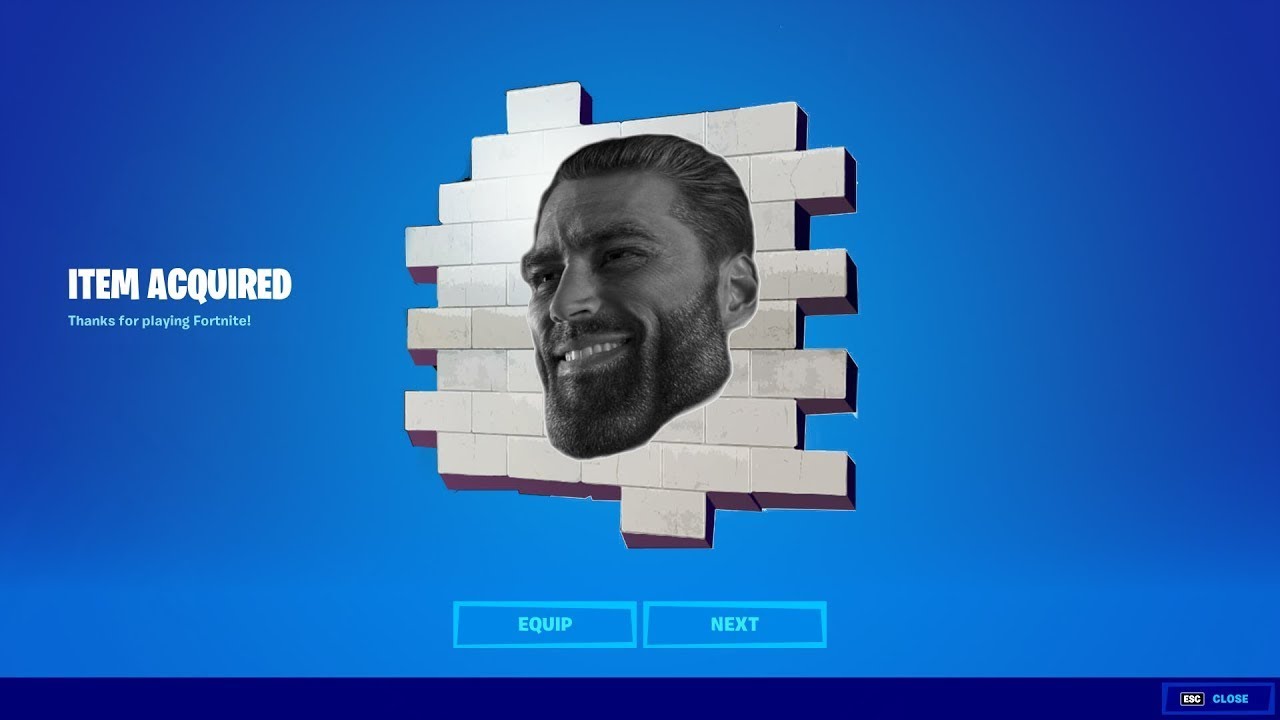 Kako dobiti Giga chad spray Fortnite Chapter 4 YouTube