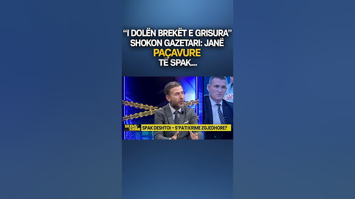 “I dolën BREKËT e GRISURA”/ SHOKON gazetari: Janë PAÇAVURE të SPAK...| SKENE KRIMI