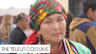 The Teleut costume - bedspreads, talismans in clothes, waistbands / Cultures of Russia