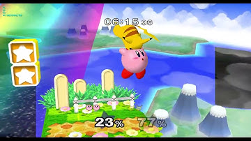 Super Smash Bros Melee - Kirby vs Pikachu no TAS (Banned Stages)