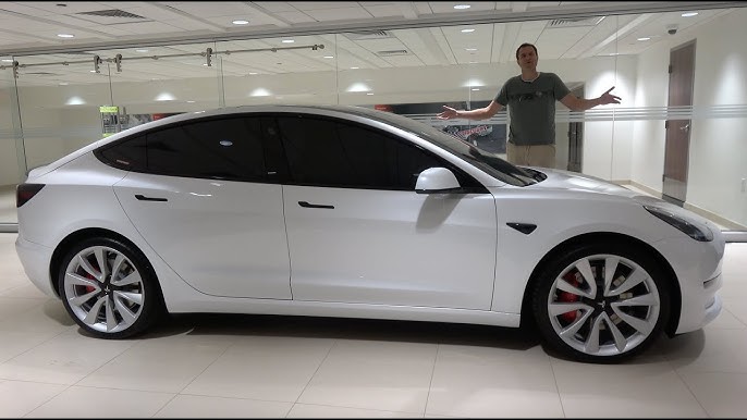 Tesla Model 3 und Y Performance Aero Felgen Radkappen - top Design für ca  230€ von KAVANIC 