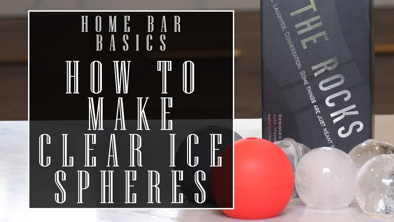 Making Clear Ice Balls with Tovolo Sphere Ice Molds and a Cooler -  Alcademics