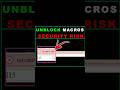 Security Risk Excel Macros | Unblock Macros Excel