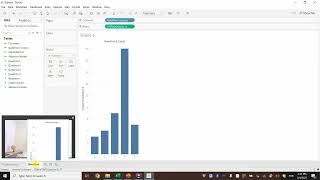 Histogram on Tableau: LIKERT SCALE