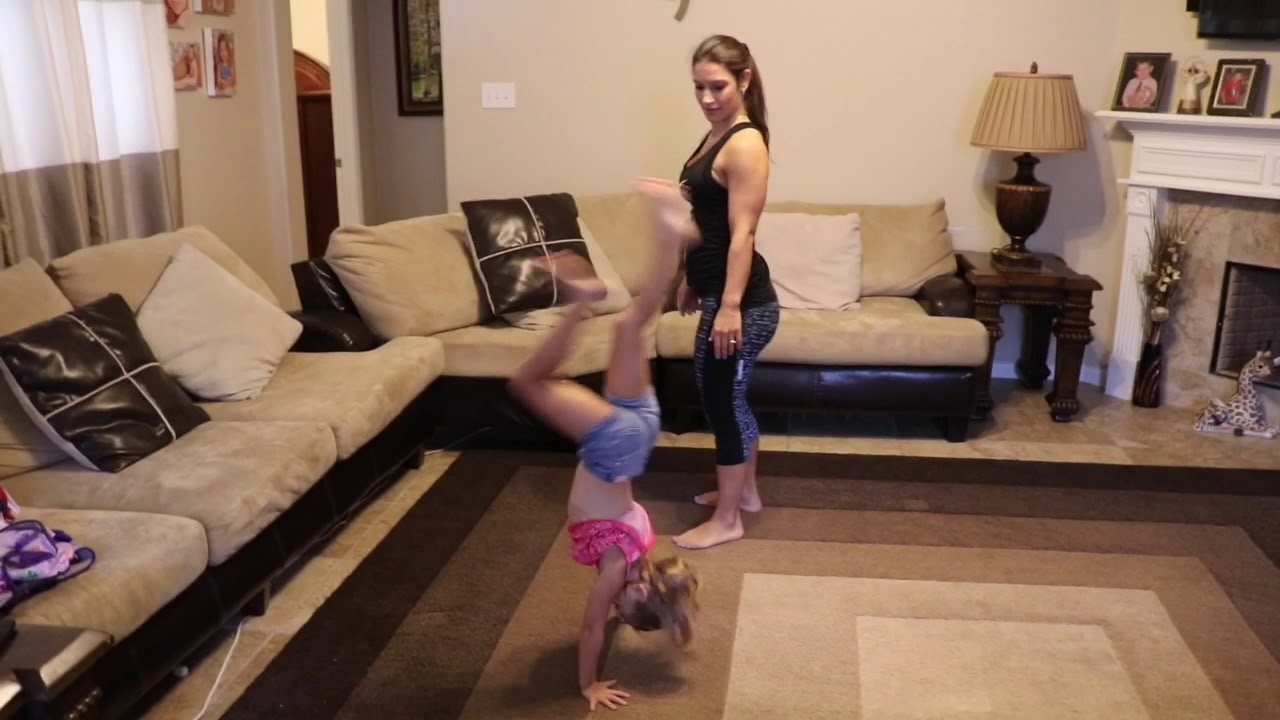 4 Year Old Gymnastics with Mom