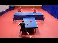 T ping pong 2 vs 1