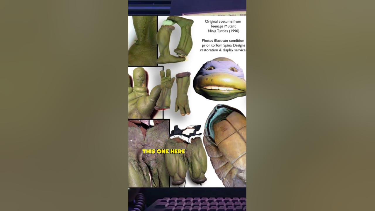 Restored Leonardo Suit From The 1990s Teenage Mutant Ninja Turtles Movie