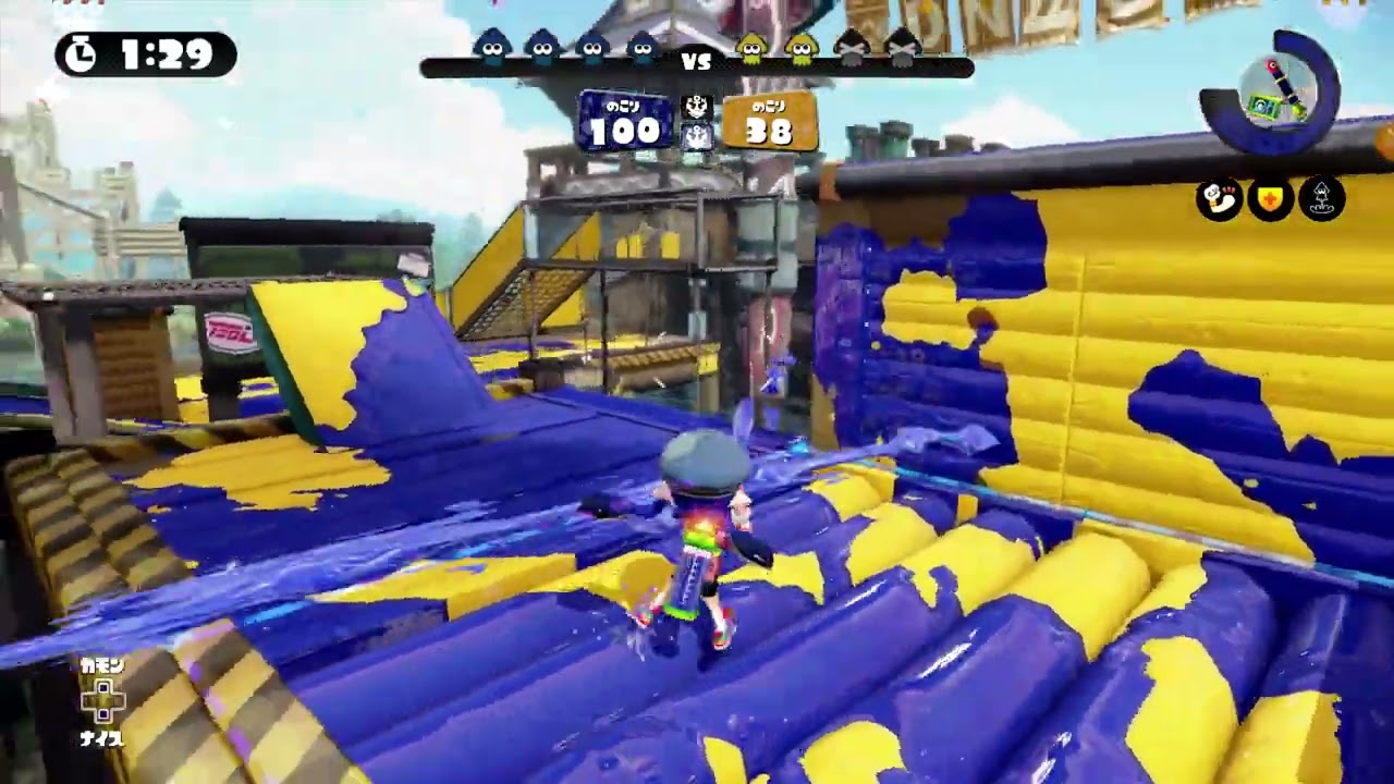 スプラトゥーン ガチエリア Youtube