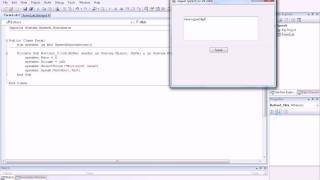 Text to speech converter using Visual Basic .NET 2008 in 5 lines using system.speech API
