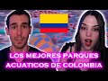 REACCIONAMOS A: LOS MEJORES PARQUES ACUATICOS DE COLOMBIA! *QUIERO IR A TODOS* 😱❤️